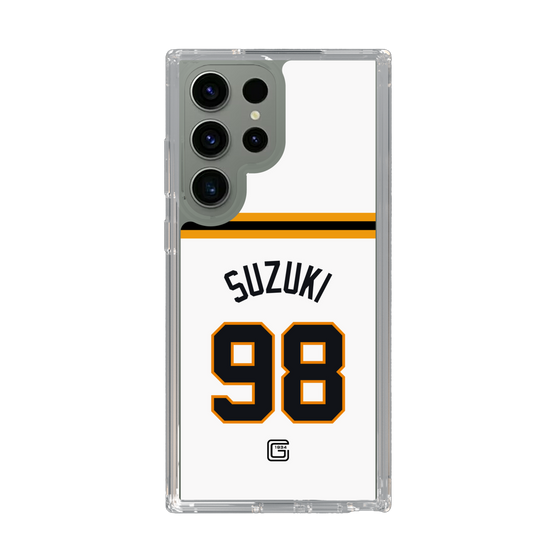 スリムプロテクションケース［ 読売ジャイアンツ - #98 SUZUKI - ホーム ］