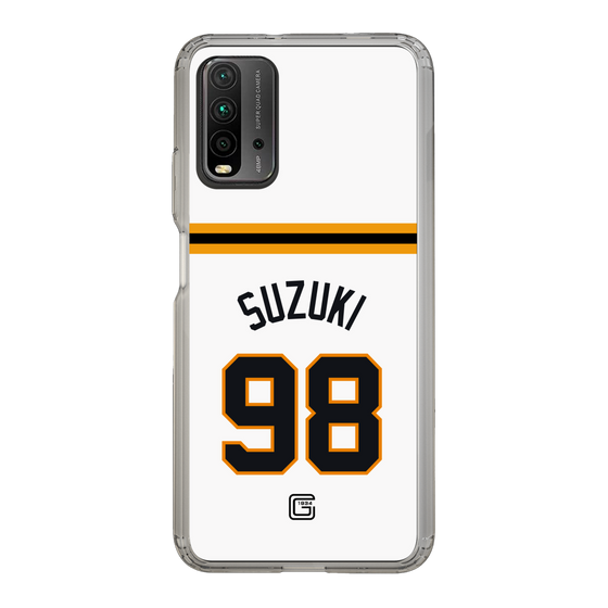 スリムプロテクションケース［ 読売ジャイアンツ - #98 SUZUKI - ホーム ］