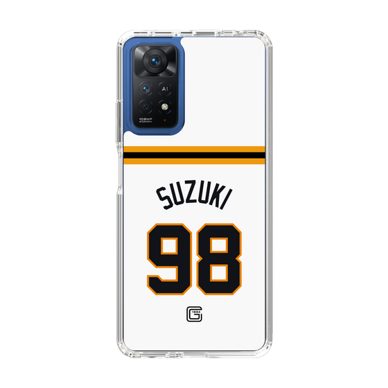 スリムプロテクションケース［ 読売ジャイアンツ - #98 SUZUKI - ホーム ］