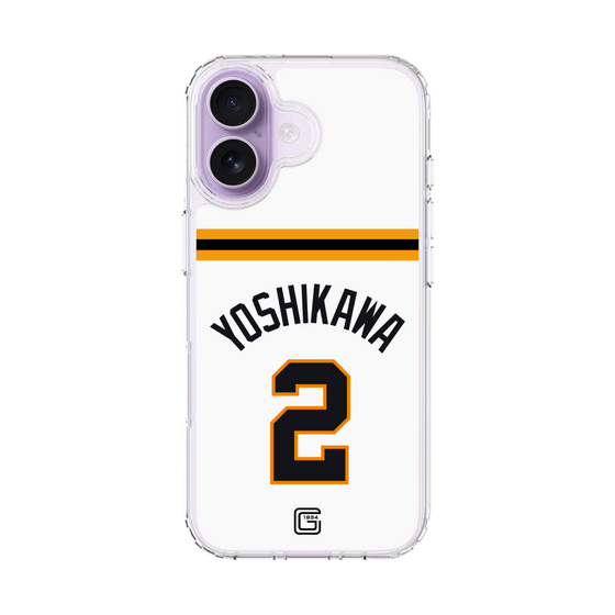 スリムプロテクションケース［ 読売ジャイアンツ - #2 YOSHIKAWA - ホーム ］