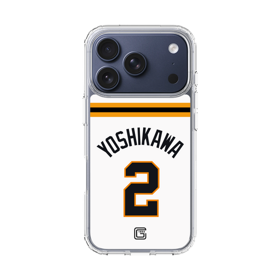 スリムプロテクションケース［ 読売ジャイアンツ - #2 YOSHIKAWA - ホーム ］