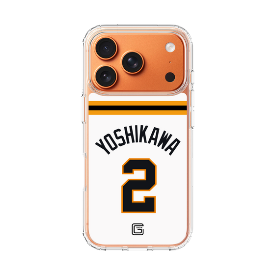 スリムプロテクションケース［ 読売ジャイアンツ - #2 YOSHIKAWA - ホーム ］