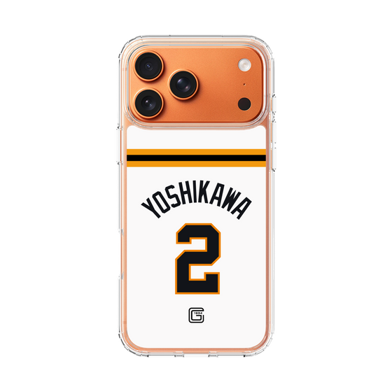 スリムプロテクションケース［ 読売ジャイアンツ - #2 YOSHIKAWA - ホーム ］
