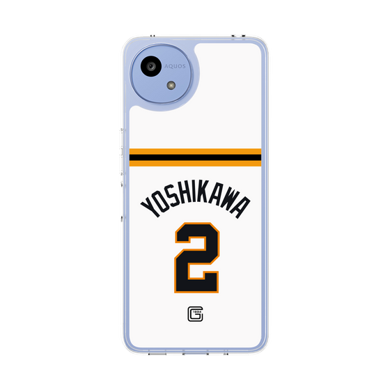 スリムプロテクションケース［ 読売ジャイアンツ - #2 YOSHIKAWA - ホーム ］