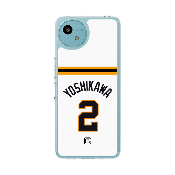 スリムプロテクションケース［ 読売ジャイアンツ - #2 YOSHIKAWA - ホーム ］