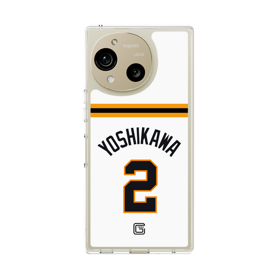 スリムプロテクションケース［ 読売ジャイアンツ - #2 YOSHIKAWA - ホーム ］