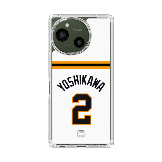 スリムプロテクションケース［ 読売ジャイアンツ - #2 YOSHIKAWA - ホーム ］