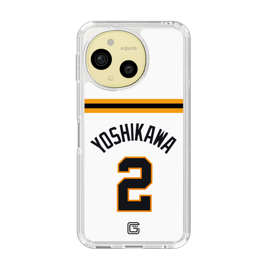 スリムプロテクションケース［ 読売ジャイアンツ - #2 YOSHIKAWA - ホーム ］