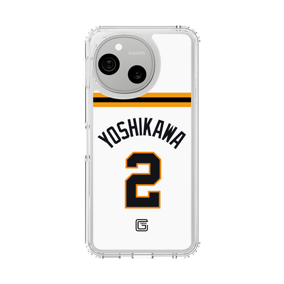 スリムプロテクションケース［ 読売ジャイアンツ - #2 YOSHIKAWA - ホーム ］