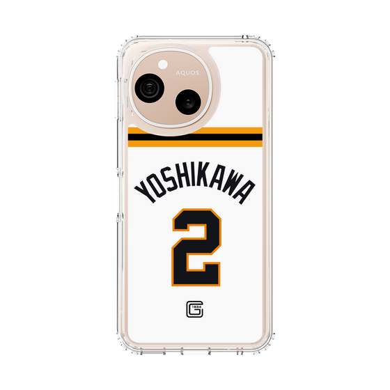 スリムプロテクションケース［ 読売ジャイアンツ - #2 YOSHIKAWA - ホーム ］