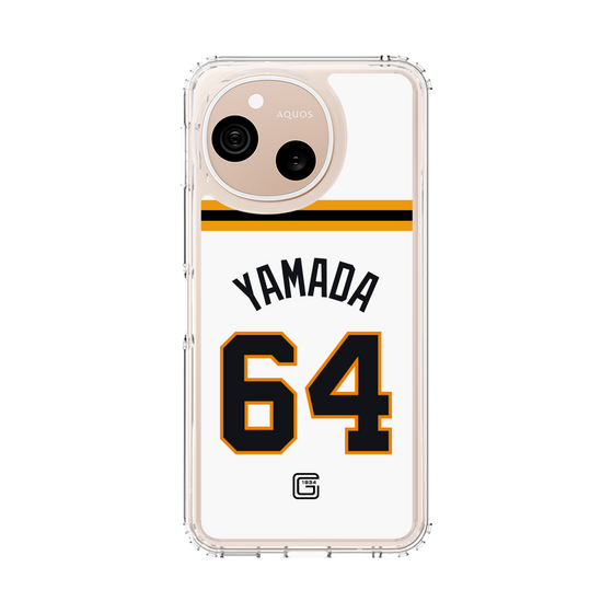 スリムプロテクションケース［ 読売ジャイアンツ - #64 YAMADA - ホーム ］