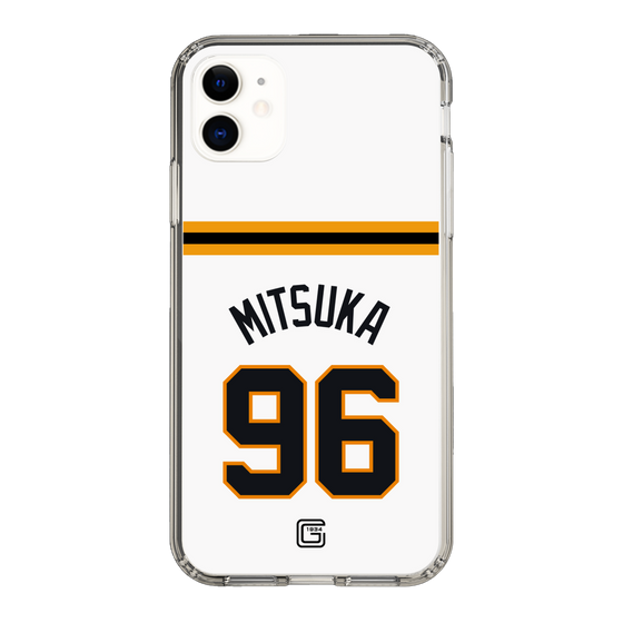 スリムプロテクションケース［ 読売ジャイアンツ - #96 MITSUKA - ホーム ］