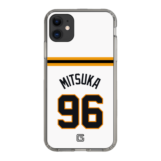スリムプロテクションケース［ 読売ジャイアンツ - #96 MITSUKA - ホーム ］