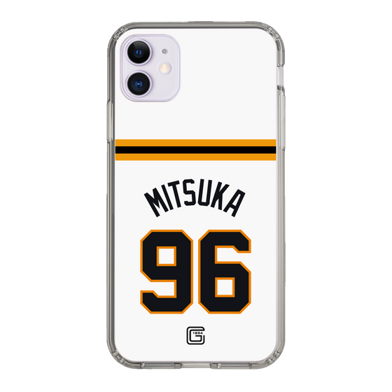 スリムプロテクションケース［ 読売ジャイアンツ - #96 MITSUKA - ホーム ］