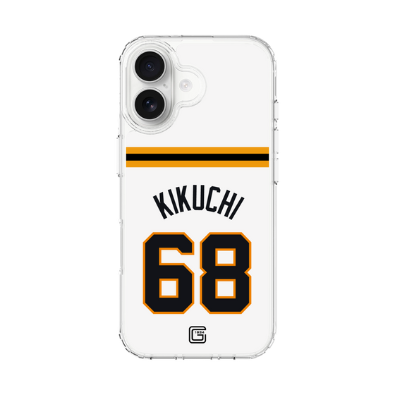 スリムプロテクションケース［ 読売ジャイアンツ - #68 KIKUCHI - ホーム ］