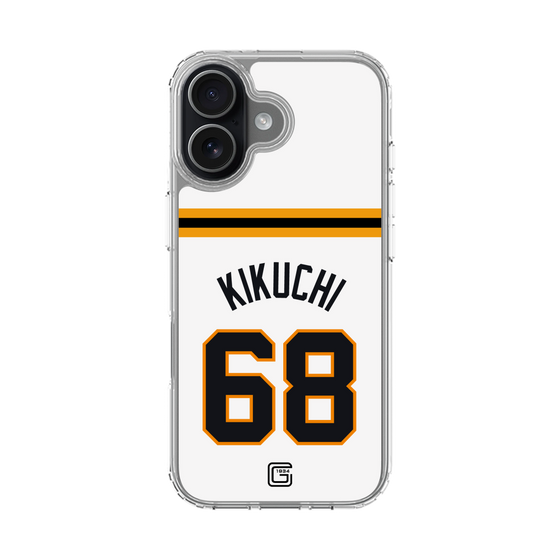 スリムプロテクションケース［ 読売ジャイアンツ - #68 KIKUCHI - ホーム ］