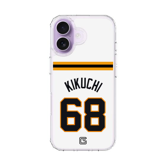 スリムプロテクションケース［ 読売ジャイアンツ - #68 KIKUCHI - ホーム ］