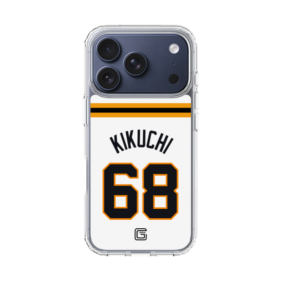スリムプロテクションケース［ 読売ジャイアンツ - #68 KIKUCHI - ホーム ］