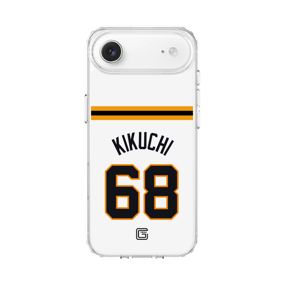 スリムプロテクションケース［ 読売ジャイアンツ - #68 KIKUCHI - ホーム ］