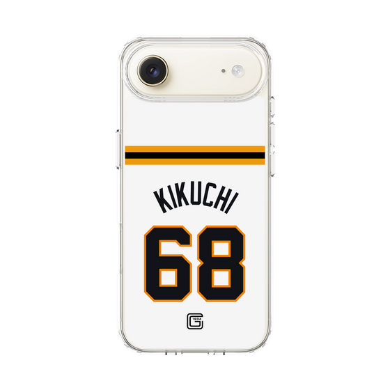 スリムプロテクションケース［ 読売ジャイアンツ - #68 KIKUCHI - ホーム ］