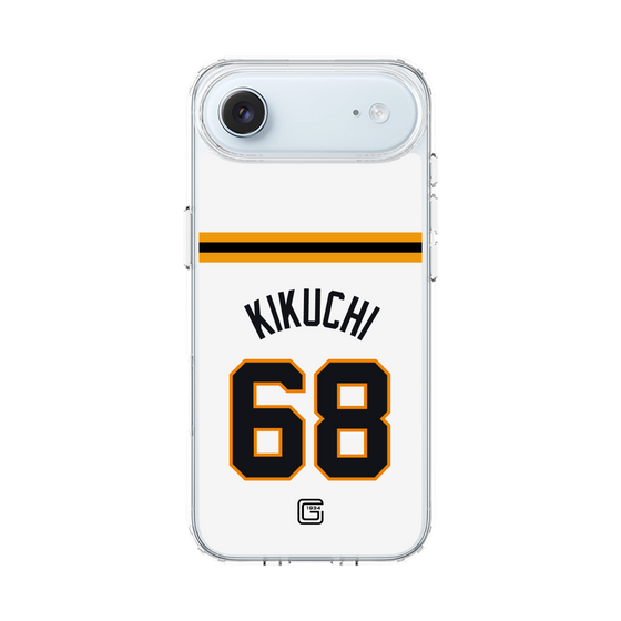スリムプロテクションケース［ 読売ジャイアンツ - #68 KIKUCHI - ホーム ］