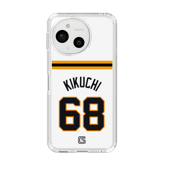 スリムプロテクションケース［ 読売ジャイアンツ - #68 KIKUCHI - ホーム ］