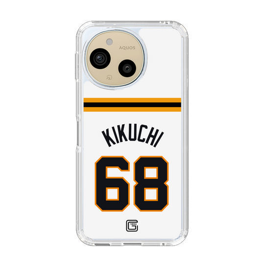 スリムプロテクションケース［ 読売ジャイアンツ - #68 KIKUCHI - ホーム ］
