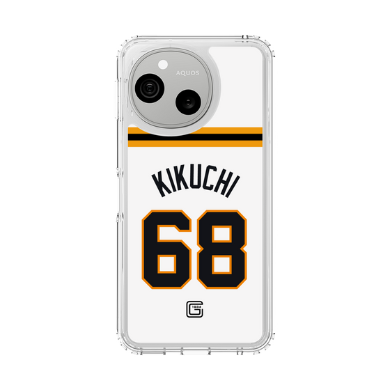 スリムプロテクションケース［ 読売ジャイアンツ - #68 KIKUCHI - ホーム ］