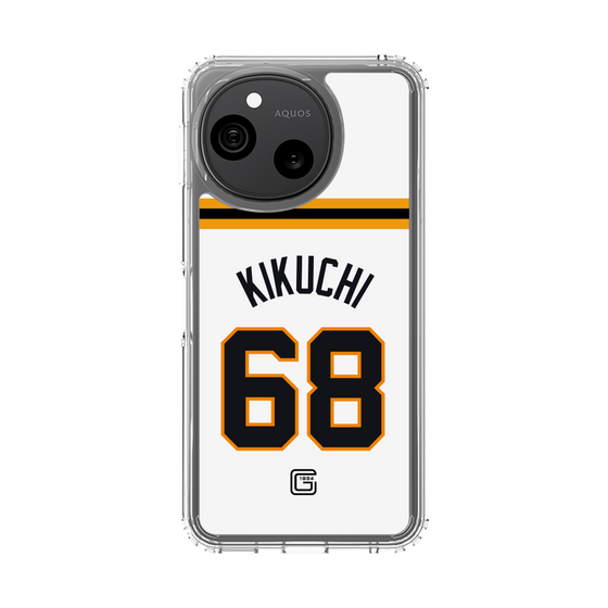 スリムプロテクションケース［ 読売ジャイアンツ - #68 KIKUCHI - ホーム ］