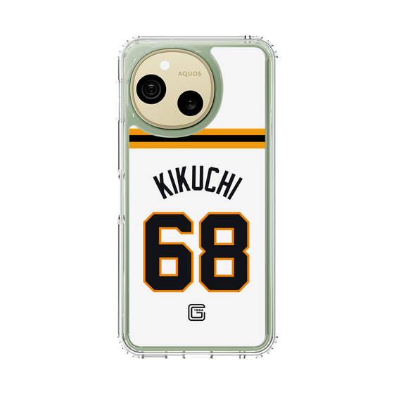 スリムプロテクションケース［ 読売ジャイアンツ - #68 KIKUCHI - ホーム ］