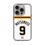 スリムプロテクションケース［ 読売ジャイアンツ - #9 MATSUMOTO - ホーム ］