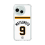 スリムプロテクションケース［ 読売ジャイアンツ - #9 MATSUMOTO - ホーム ］