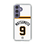 スリムプロテクションケース［ 読売ジャイアンツ - #9 MATSUMOTO - ホーム ］