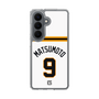 スリムプロテクションケース［ 読売ジャイアンツ - #9 MATSUMOTO - ホーム ］