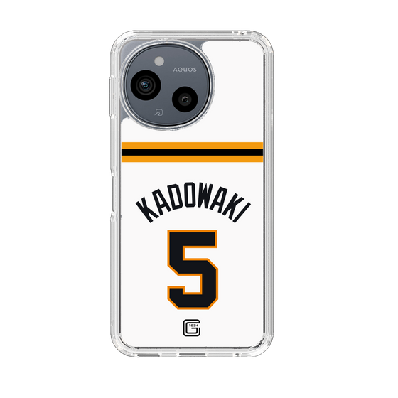 スリムプロテクションケース［ 読売ジャイアンツ - #5 KADOWAKI - ホーム ］