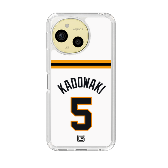 スリムプロテクションケース［ 読売ジャイアンツ - #5 KADOWAKI - ホーム ］