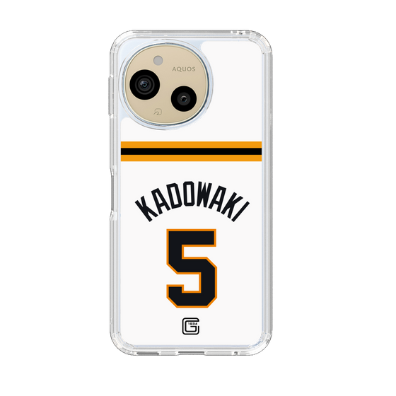 スリムプロテクションケース［ 読売ジャイアンツ - #5 KADOWAKI - ホーム ］