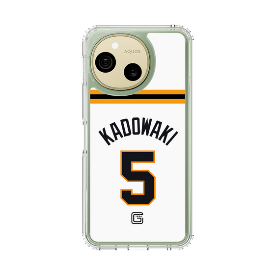 スリムプロテクションケース［ 読売ジャイアンツ - #5 KADOWAKI - ホーム ］