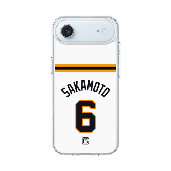 スリムプロテクションケース［ 読売ジャイアンツ - #6 SAKAMOTO - ホーム ］