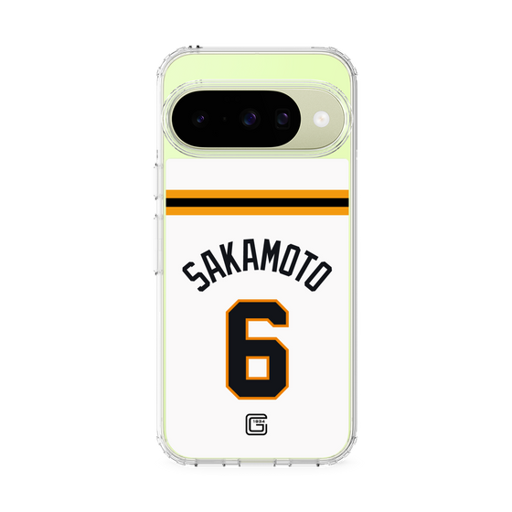 スリムプロテクションケース［ 読売ジャイアンツ - #6 SAKAMOTO - ホーム ］