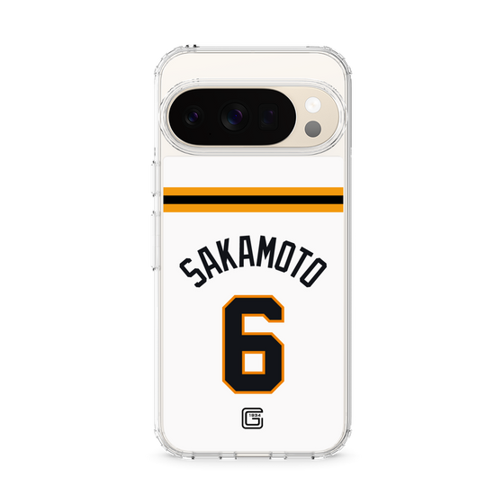 スリムプロテクションケース［ 読売ジャイアンツ - #6 SAKAMOTO - ホーム ］