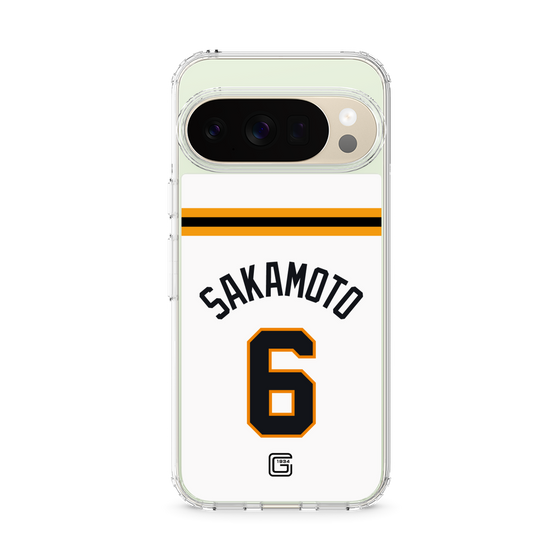 スリムプロテクションケース［ 読売ジャイアンツ - #6 SAKAMOTO - ホーム ］