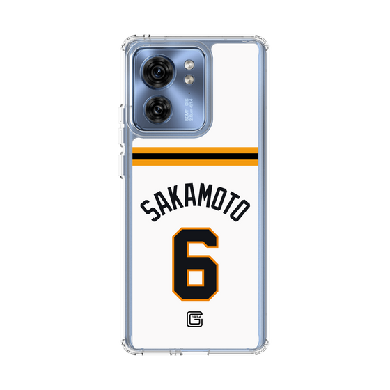 スリムプロテクションケース［ 読売ジャイアンツ - #6 SAKAMOTO - ホーム ］