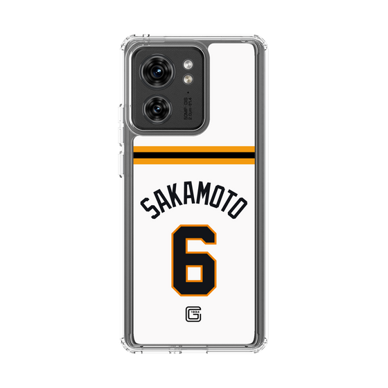 スリムプロテクションケース［ 読売ジャイアンツ - #6 SAKAMOTO - ホーム ］