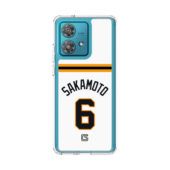 スリムプロテクションケース［ 読売ジャイアンツ - #6 SAKAMOTO - ホーム ］