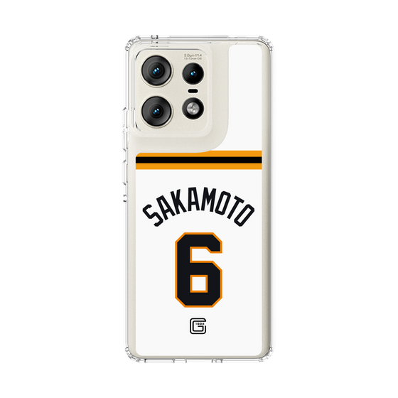 スリムプロテクションケース［ 読売ジャイアンツ - #6 SAKAMOTO - ホーム ］