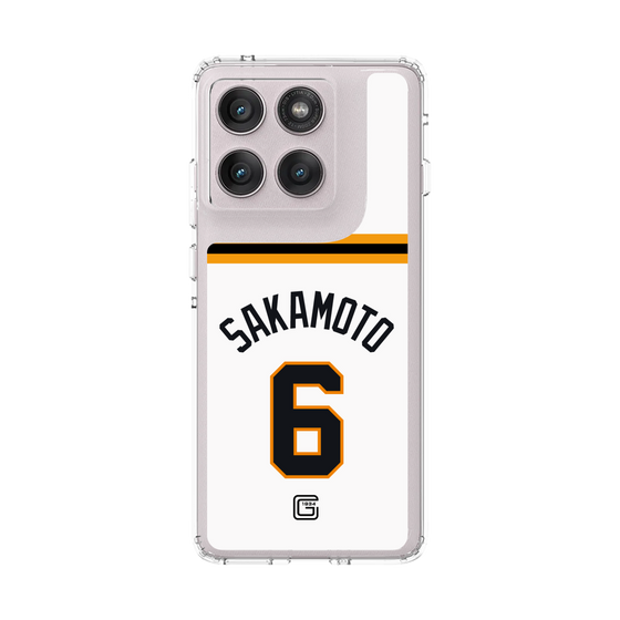 スリムプロテクションケース［ 読売ジャイアンツ - #6 SAKAMOTO - ホーム ］