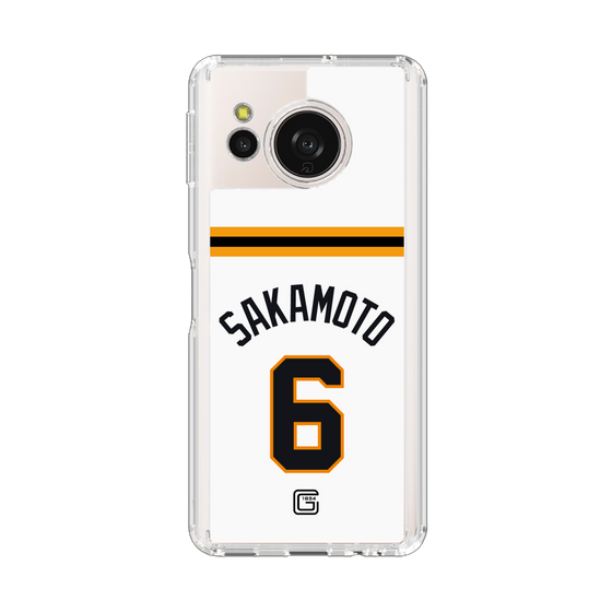 スリムプロテクションケース［ 読売ジャイアンツ - #6 SAKAMOTO - ホーム ］