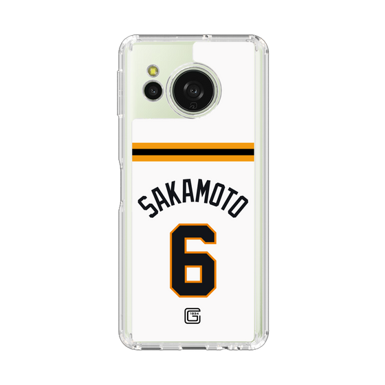 スリムプロテクションケース［ 読売ジャイアンツ - #6 SAKAMOTO - ホーム ］