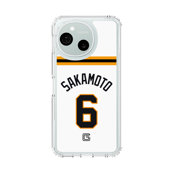 スリムプロテクションケース［ 読売ジャイアンツ - #6 SAKAMOTO - ホーム ］